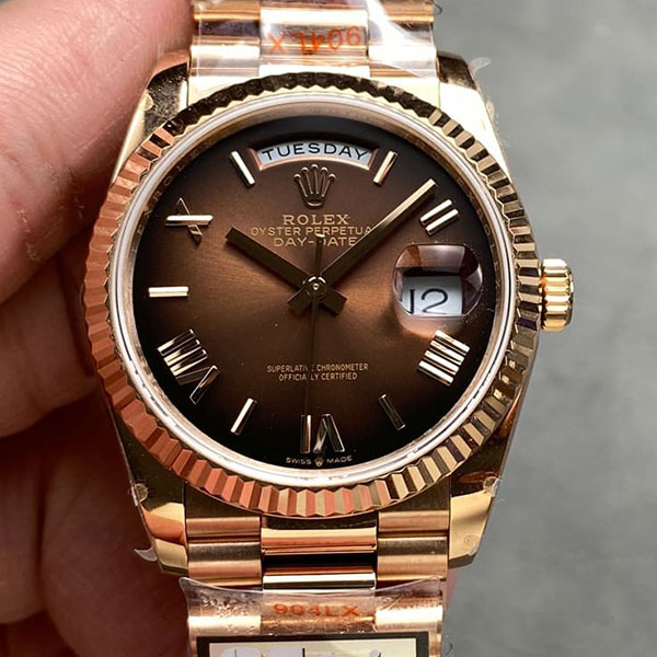 【QF製 加重版】ロレックス デイデイトコピー時計 M128235-0075(36mm) 実用性抜群